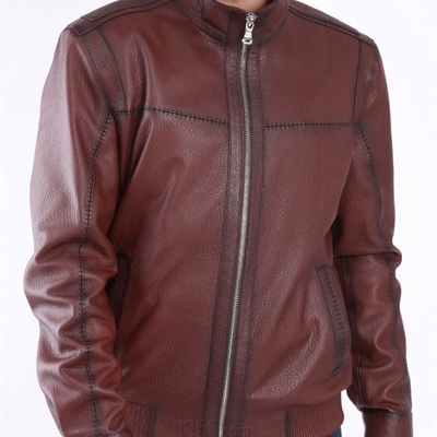 市场上装-皮衣-商务皮衣