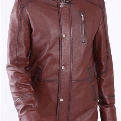 市场上装-皮衣-商务皮衣