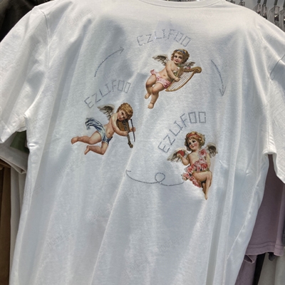 市场上装-T恤-电商T恤【实拍】