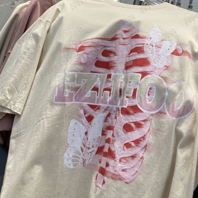 市场上装-T恤-电商T恤【实拍】