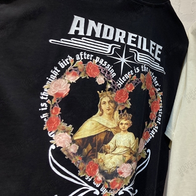 市场上装-T恤-电商T恤【实拍】