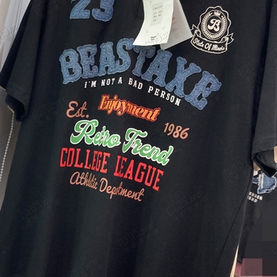 市场上装-T恤-电商T恤【实拍】