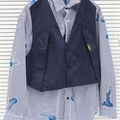 市场上装-衬衫-微潮衬衫【实拍】