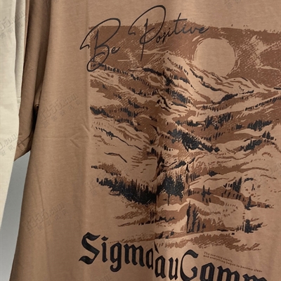 市场上装-T恤-电商T恤【实拍】