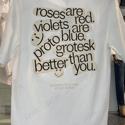 市场上装-T恤-休闲T恤【实拍】