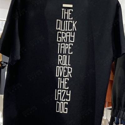 市场上装-T恤-休闲T恤【实拍】