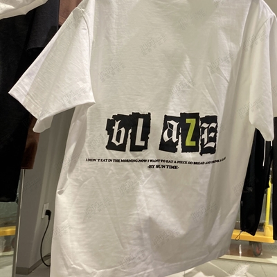 市场上装-T恤-休闲T恤【实拍】