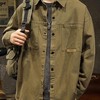 市场上装-衬衫-休闲衬衫