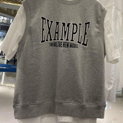 市场上装-T恤-休闲T恤【实拍】