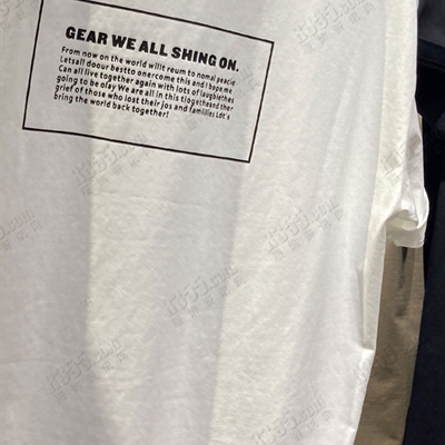 市场上装-T恤-休闲T恤【实拍】