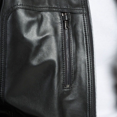 市场上装-皮衣-商务皮衣