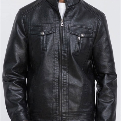 市场上装-皮衣-商务皮衣