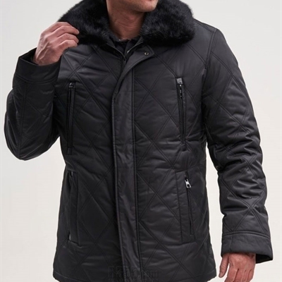 市场上装-皮衣-商务皮衣