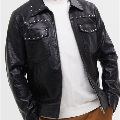 市场上装-皮衣-商务皮衣