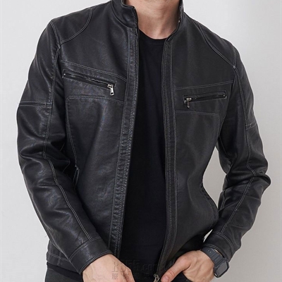 市场上装-皮衣-商务皮衣