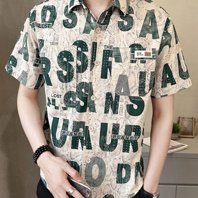 市场上装-衬衫-微潮衬衫