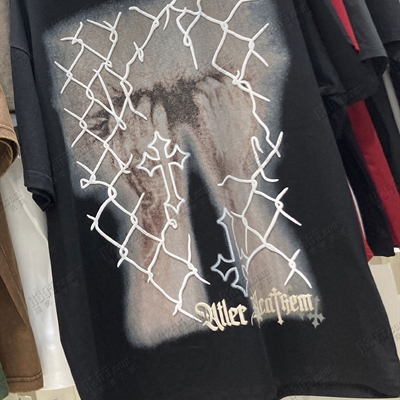 市场上装-T恤-电商T恤【实拍】