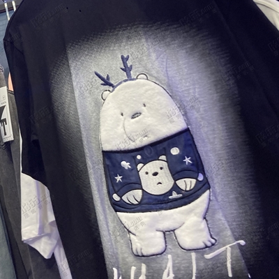 市场上装-T恤-电商T恤【实拍】