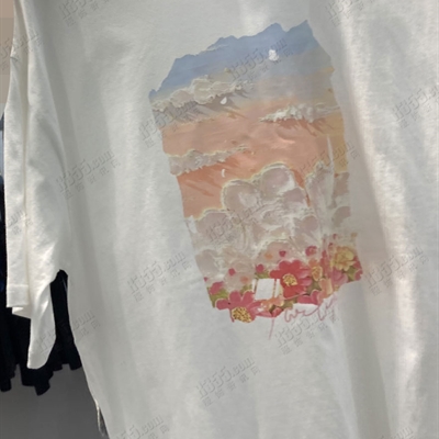 市场上装-T恤-电商T恤【实拍】