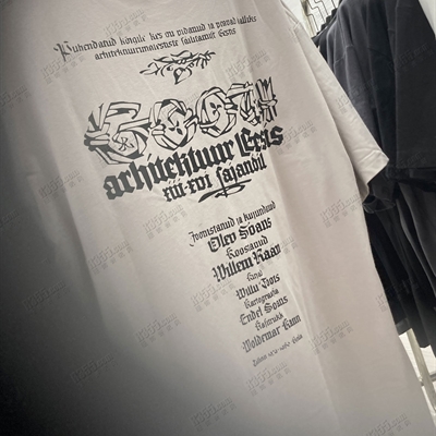 市场上装-T恤-电商T恤【实拍】