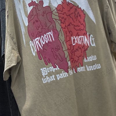 市场上装-T恤-电商T恤【实拍】