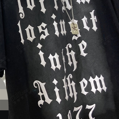 市场上装-T恤-电商T恤【实拍】