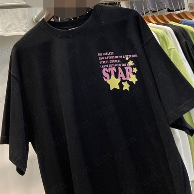 市场上装-T恤-电商T恤【实拍】