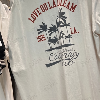 市场上装-T恤-休闲T恤【实拍】