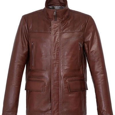 市场上装-皮衣-商务皮衣