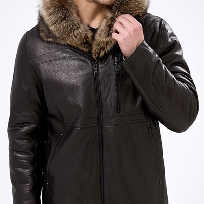 市场上装-皮衣-商务皮衣