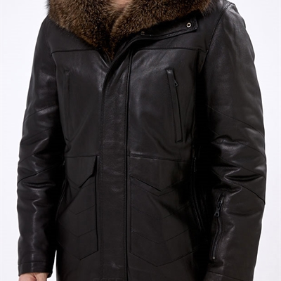 市场上装-皮衣-商务皮衣