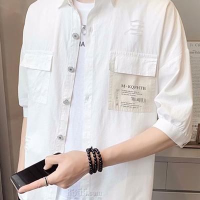 市场上装-衬衫-休闲衬衫