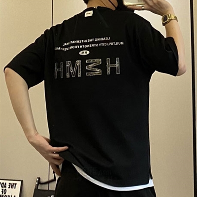 市场上装-T恤-微潮T恤