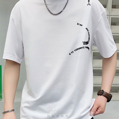 市场上装-T恤-微潮T恤