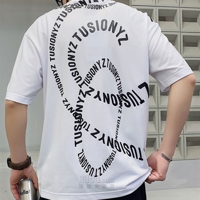 市场上装-T恤-微潮T恤