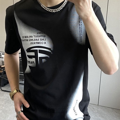 市场上装-T恤-微潮T恤