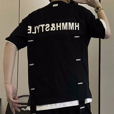 市场上装-T恤-微潮T恤