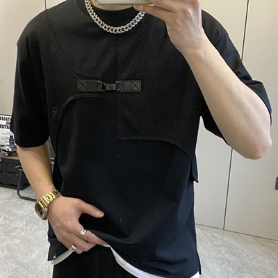 市场上装-T恤-微潮T恤