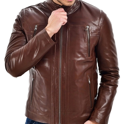 市场上装-皮衣-商务皮衣