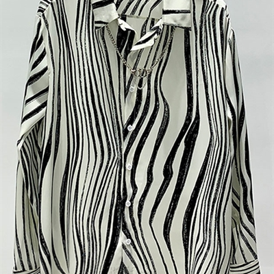 市场上装-衬衫-微潮衬衫【实拍】