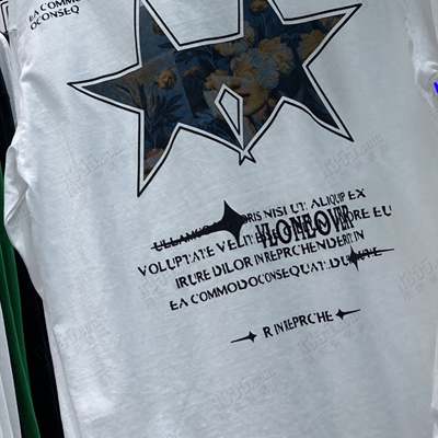 市场上装-T恤-电商T恤【实拍】