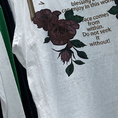 市场上装-T恤-电商T恤【实拍】