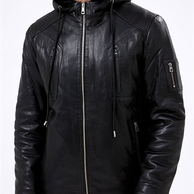 市场上装-皮衣-商务皮衣