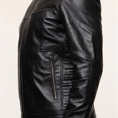 市场上装-皮衣-商务皮衣