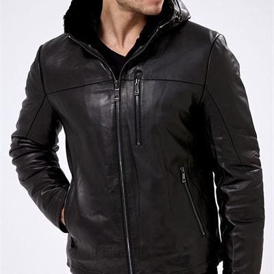 市场上装-皮衣-商务皮衣