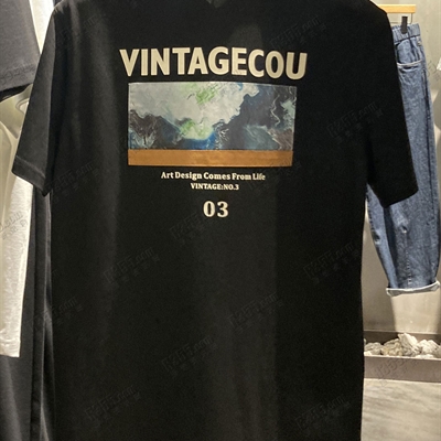 市场上装-T恤-休闲T恤【实拍】