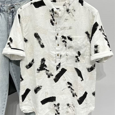 市场上装-衬衫-微潮衬衫【实拍】