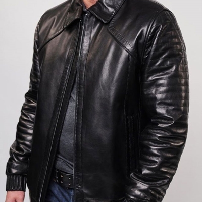 市场上装-皮衣-商务皮衣