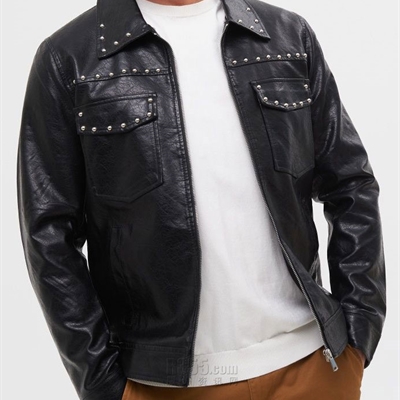 市场上装-皮衣-商务皮衣