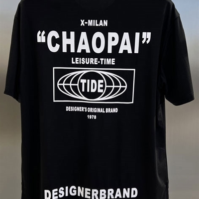 市场上装-T恤-微潮T恤